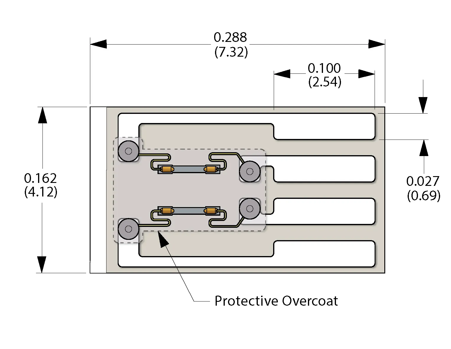 SSGH Half-Bridge Semiconductor Strain Gages 4